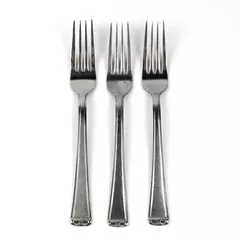 Lot of 3 Hampton Silversmiths HSV141 Stainless Steel Dinner Forks