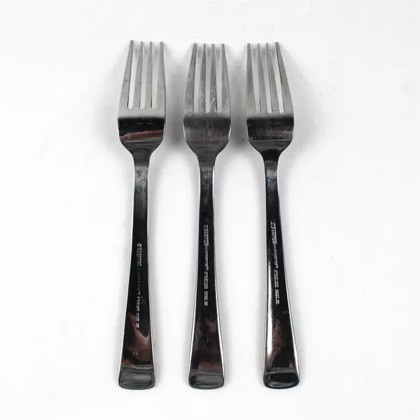 Lot of 3 Hampton Silversmiths HSV141 Stainless Steel Dinner Forks