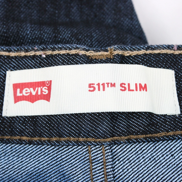 Levi's 511 Slim Straight-Leg Blue Jeans Women's Size Size 16 Reg 28 x 28