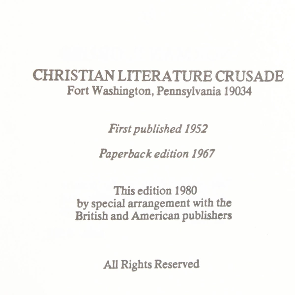 Rees Howells Intercessor A Biography by Norman Grubb 1980 Paperback