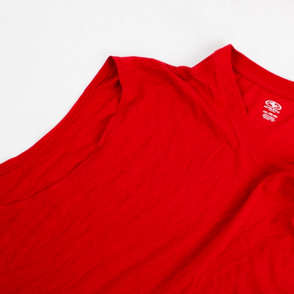 NWT Athletic Works Red Muscle Tee Men's Size 4XL 58-60