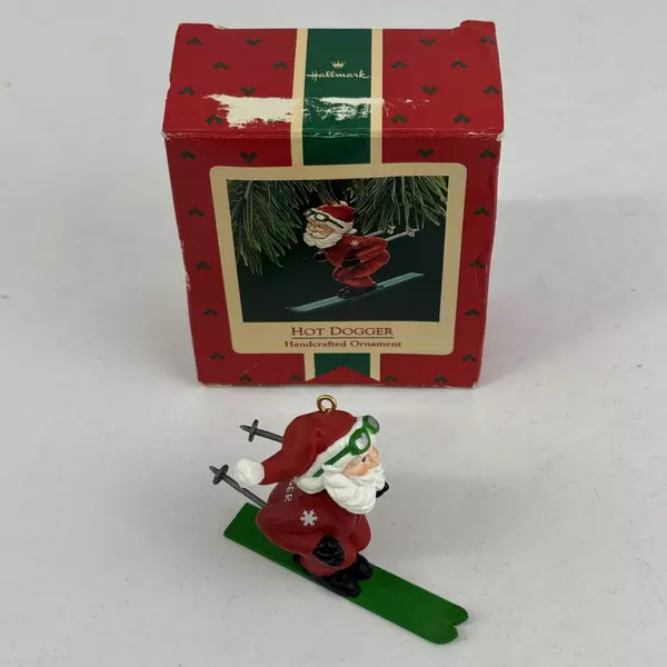 1987 Hot Dogger Handcrafted Hallmark Keepsake Ornament QX4719