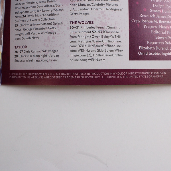 The Sexy Stars Of Twilight Eclipse Collector's Edition US Magazine with Posters