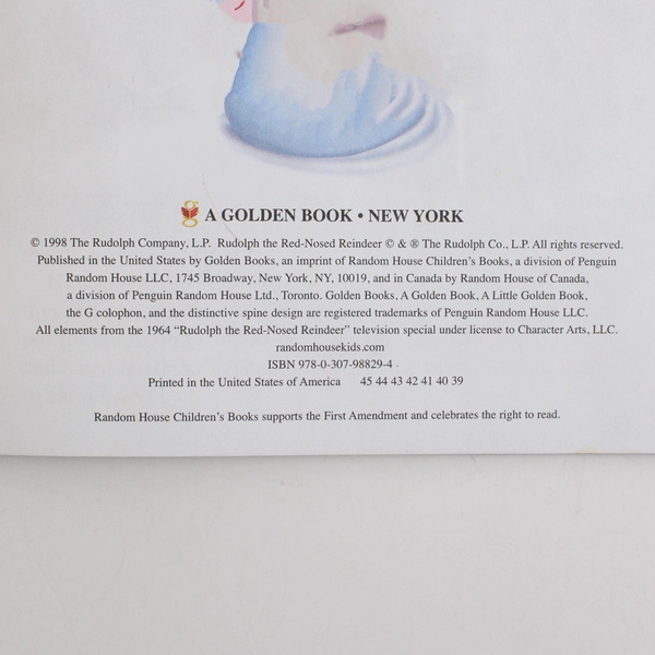 Rudolph the Red-Nosed Reindeer by Rick Bunsen 2000 Hardcover