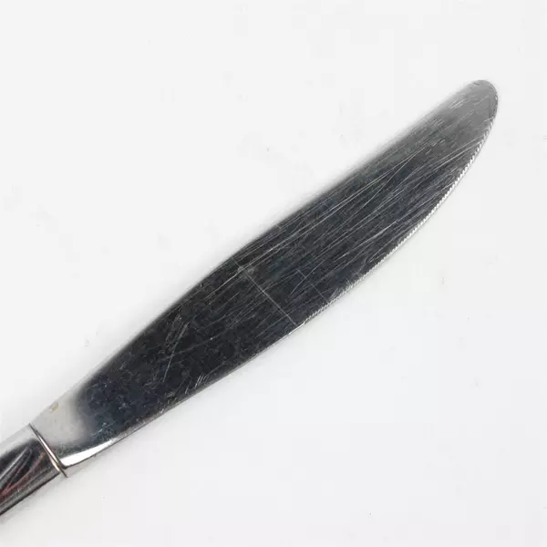 Lot 5 Oneida Silver Surf Club (Stainless) Flatware Oval Dinner Knives 8.5" Tall