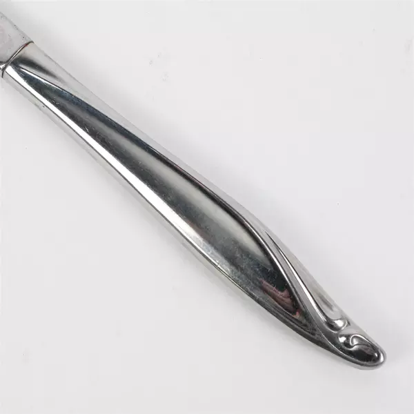 Lot 5 Oneida Silver Surf Club (Stainless) Flatware Oval Dinner Knives 8.5" Tall