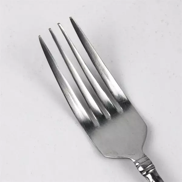 Lot Of 5 Towle Silver Logan Hammer Ring (Stainless) Flatware Dinner Forks