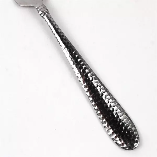 Lot Of 5 Towle Silver Logan Hammer Ring (Stainless) Flatware Dinner Forks