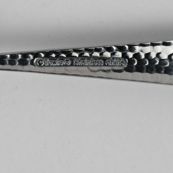 Lot Of 6 Towle Silver Logan Hammer Ring (Stainless) Flatware 4 Forks & 2 Knives