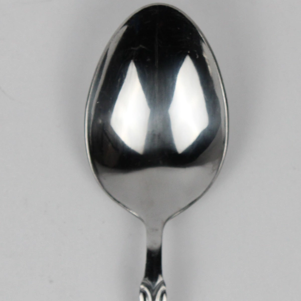 Lot Of 5 Wallace Silver Summerset Frost (Stainless) Flatware Soup Spoons