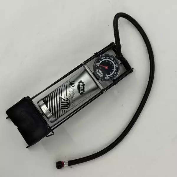 Air Stomper 200 Bell Sports Foot Steel Bike Pump With Pressure Gauge