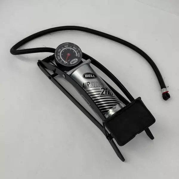 Air Stomper 200 Bell Sports Foot Steel Bike Pump With Pressure Gauge