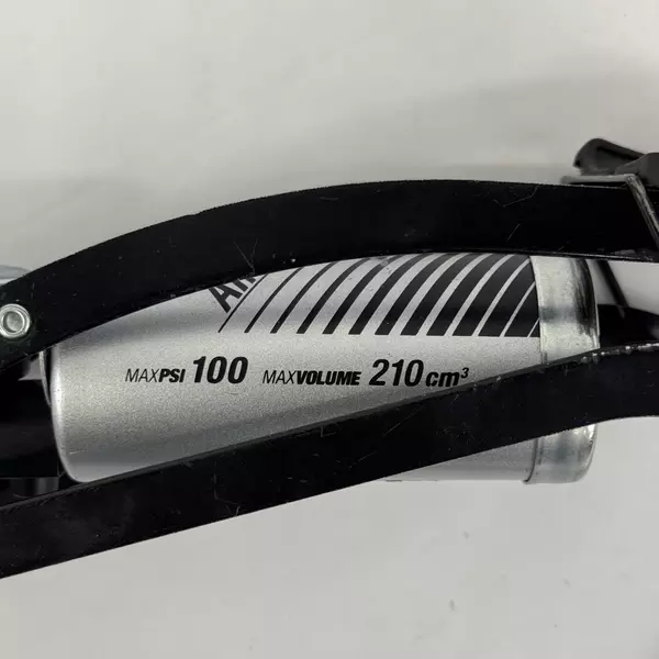 Air Stomper 200 Bell Sports Foot Steel Bike Pump With Pressure Gauge