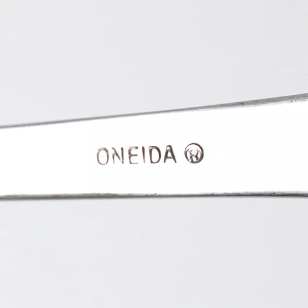 Lot Of 5 Oneida Silver Taylor (Stainless) Flatware Soup Spoons 7" Long