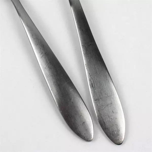 Lot Of 5 Oneida Silver Taylor (Stainless) Flatware 4 Soup Spoons & 1 Sugar Spoon