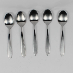 Lot Of 5 Oneida Silver Taylor (Stainless) Flatware Teaspoons 6.5" Long