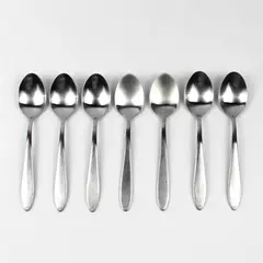 Lot Of 7 Oneida Silver Taylor (Stainless) Flatware Teaspoons 6.5" Long