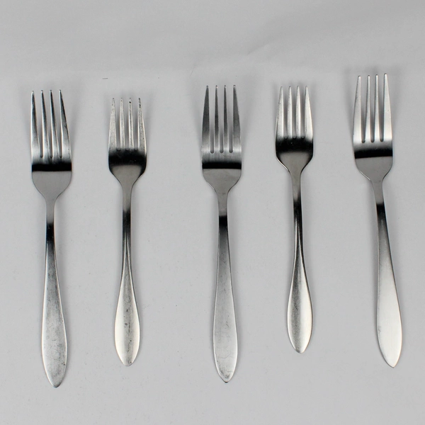 Lot Of 5 Oneida Silver Taylor (Stainless) Flatware 3 Dinner Forks 2 Pickle Forks