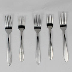 Lot Of 5 Oneida Silver Taylor (Stainless) Flatware 3 Dinner Forks 2 Pickle Forks