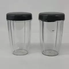Lot of 2 Replacement Jars for Nutribullet 600W & 900W Blender Compatible 24oz
