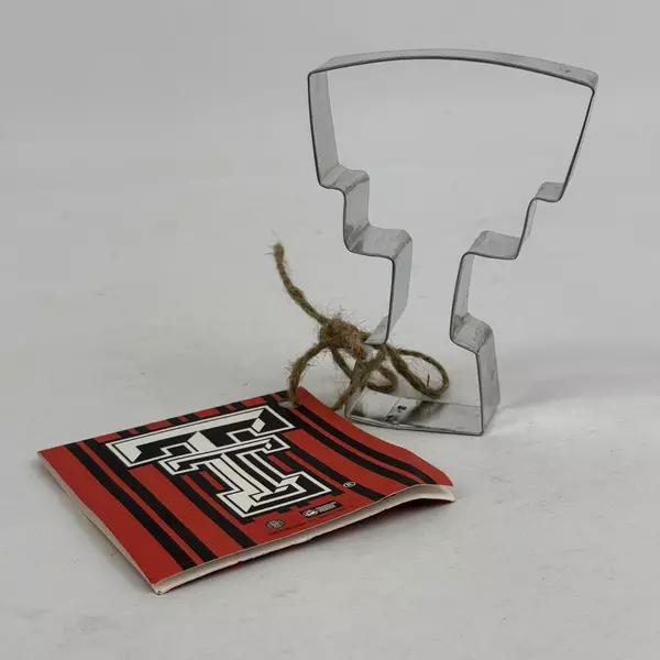 Texas Tech Double T Cookie Cutter with Raider Red's Favorite Cookies Recipe