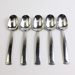 Lot Of 5 Retroneu Derby (Stainless) Flatware Soup Spoon 7.5" Long