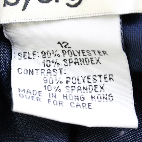 Byer Girl Sparkly Floral Navy Blue Dress Girl's Size 12