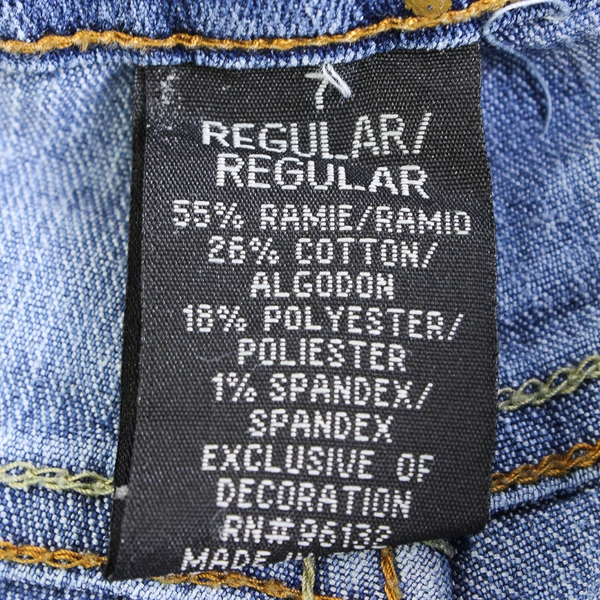 Arizona Jean Co. Medium Wash Bedazzled Capris Girls' Size 7 Reg