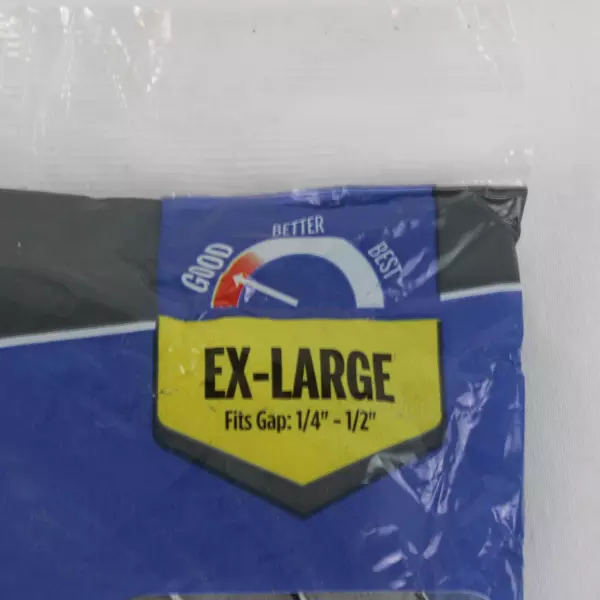 Md Foam Window Seal Lot of 2 Packs Gray 1 Small 1 XL New & Unopened