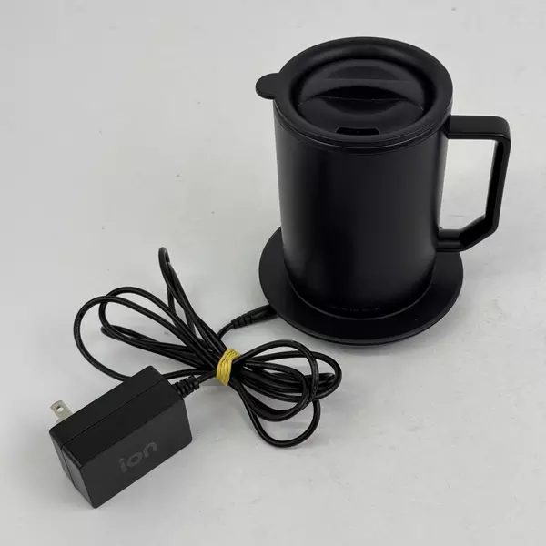 Tzumi Ion Electric Heated Mug Warmer And Mug Model 7560