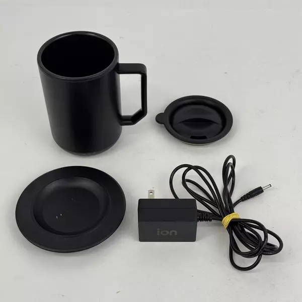 Tzumi Ion Electric Heated Mug Warmer And Mug Model 7560