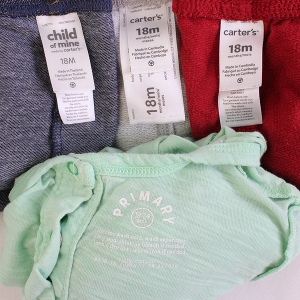 4-Piece Mixed Lot Baby Boys' Size Clothes Size 18 Months