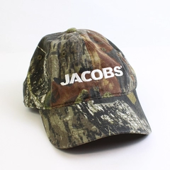 Jacobs Adult's Green and Brown Camo Baseball Cap One Size