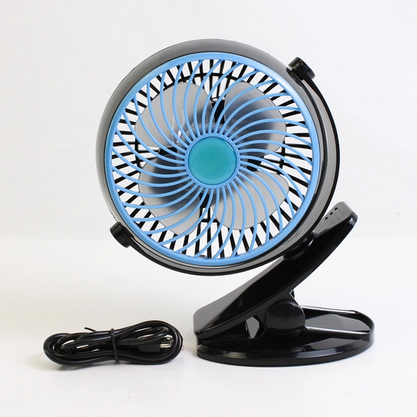 Cordless King Go Fan GF-MC6 Cordless Rechargeable Fan Plastic Blue 2019