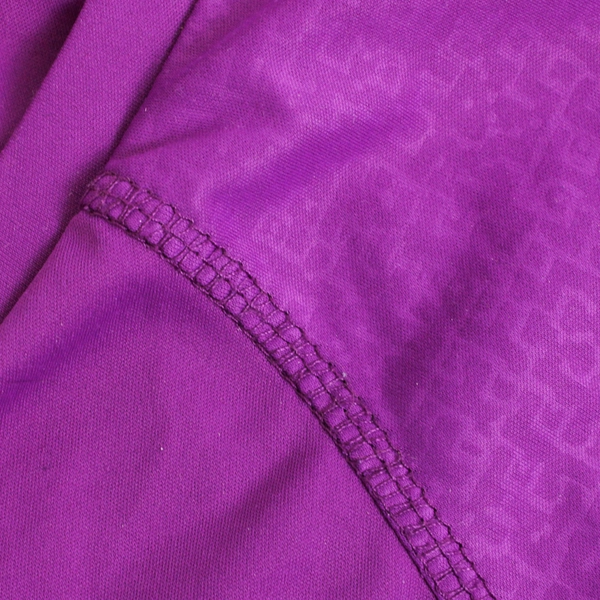 Jockey Performance Purple Long-Sleeve V-Neck Athletic Shirt Women's Medium