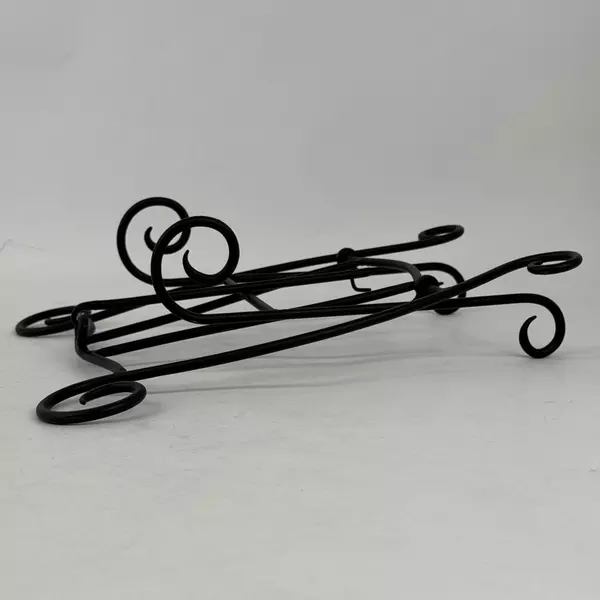 Easel Style Wrought Iron Cookbook Stand 13.5 Inch