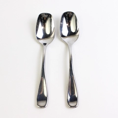 Lot Of 2 Oneida VOSS Sugar Spoons Stainless Flatware 6.25"