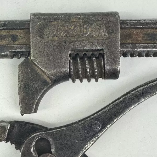 Vintage Ford Model A Tools - Monkey Wrench No Script Pliers Screwdriver