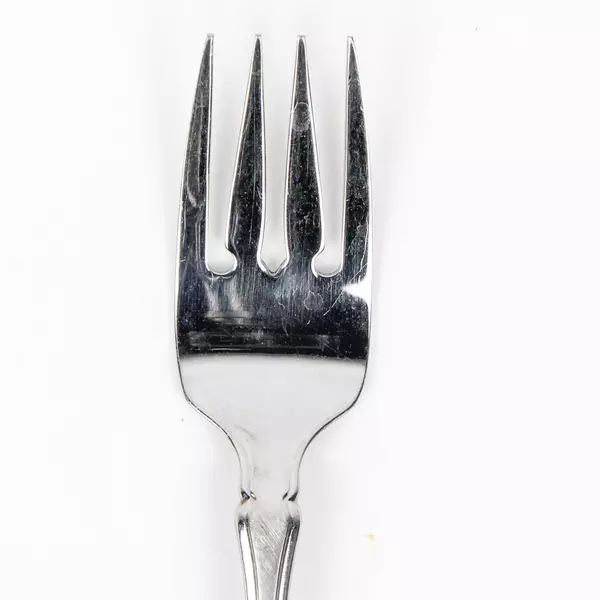 Set of 4 Oneida Classic Mood Stainless Salad Forks 6.75 Inches Satin Finish