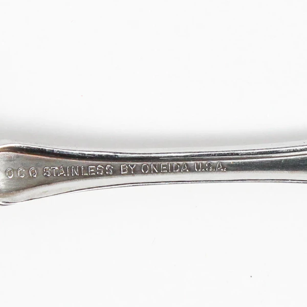 Lot of 3 Oneida Classic Mood Stainless Salad Forks 6.75" Satin Finish