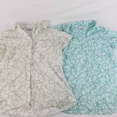 Lot of 2 Columbia Women's Casual Outdoor Button-Up Shirts Medium