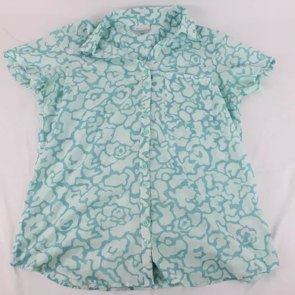 Lot of 2 Columbia Women's Casual Outdoor Button-Up Shirts Medium