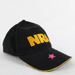 NRA Black Baseball Cap Adjustable Snapback Hat Official Logo USA Gun Owner