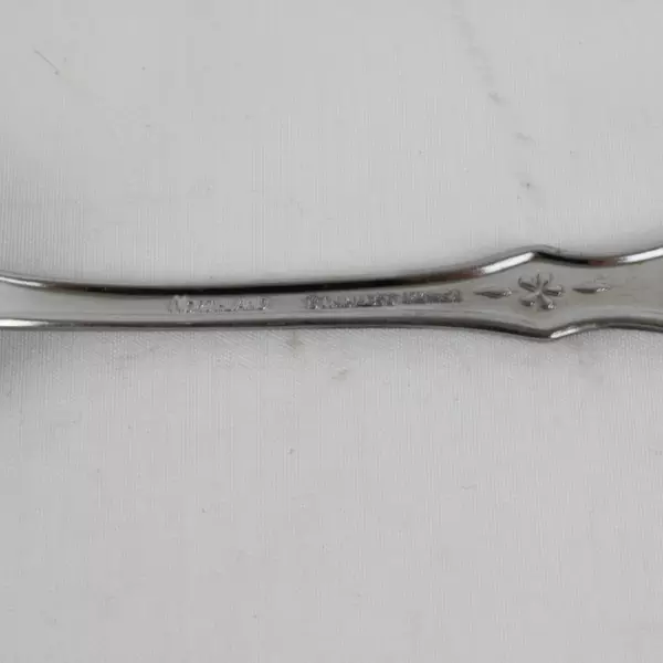 Lot of 5 Oneida Northland Evening Star Stainless Steel Teaspoons 6" Korea Made