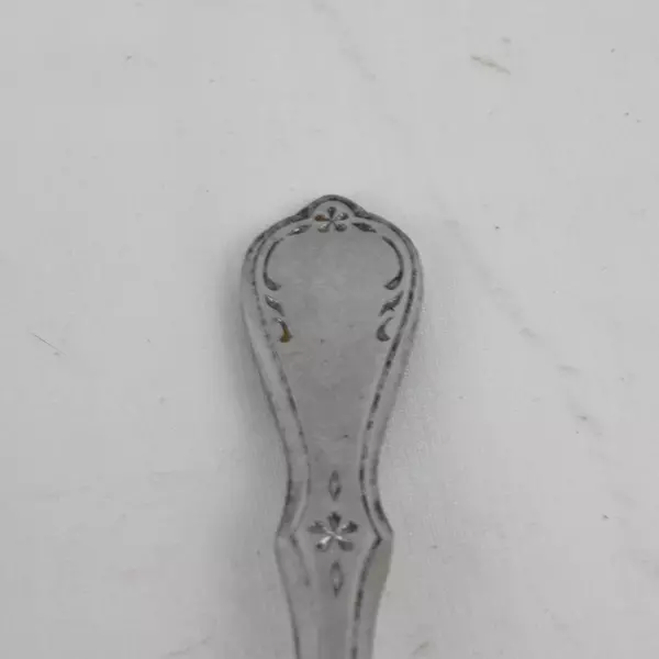 Lot of 5 Oneida Northland Evening Star Stainless Steel Teaspoons 6" Korea Made