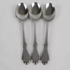 Lot of 3 Oneida Northland EveningStar Stainless Steel Teaspoons 6" Made In Japan