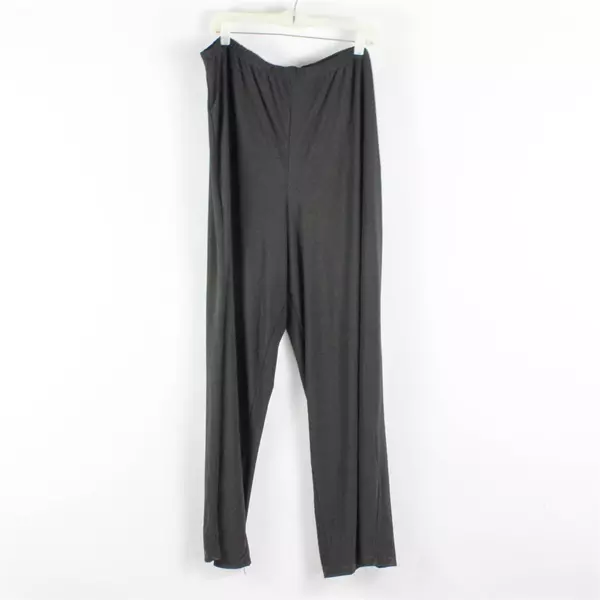 3-Piece Onyx Nite Shimmery Ombre Tank Shawl and Black Pants Set Women's Size 24