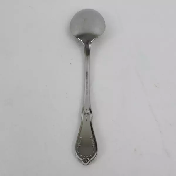 Lot of 4 Oneida Northland EveningStar Stainless Steel Soup Spoons Made In Korea