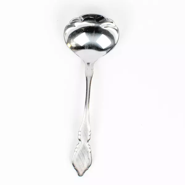 Oneida Classic Mood Serving Piece Solid Gravy Ladle Stainless Steel 8 Inches