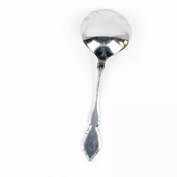 Oneida Classic Mood Serving Piece Solid Gravy Ladle Stainless Steel 8 Inches